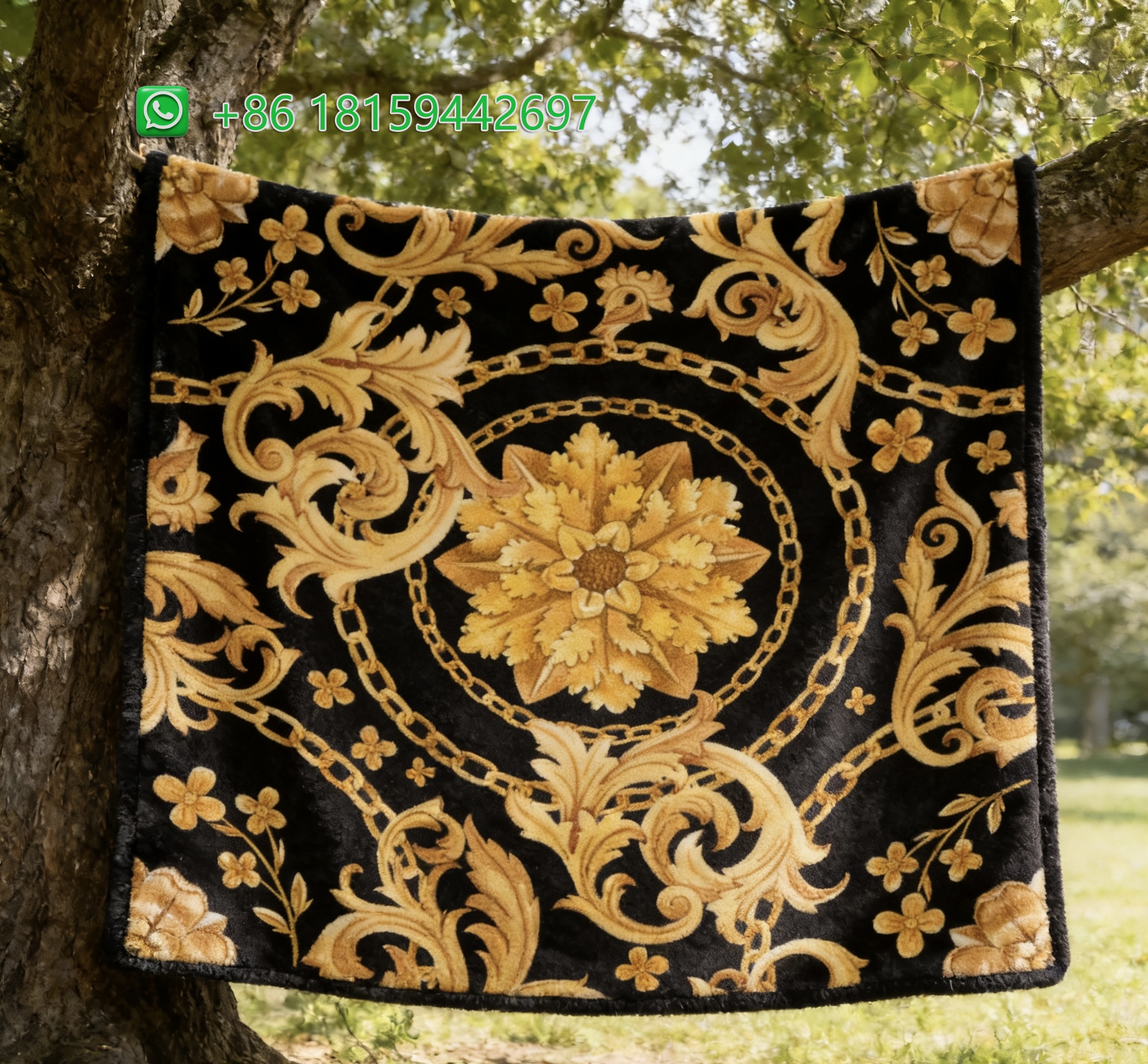 Versace Throw Blankets